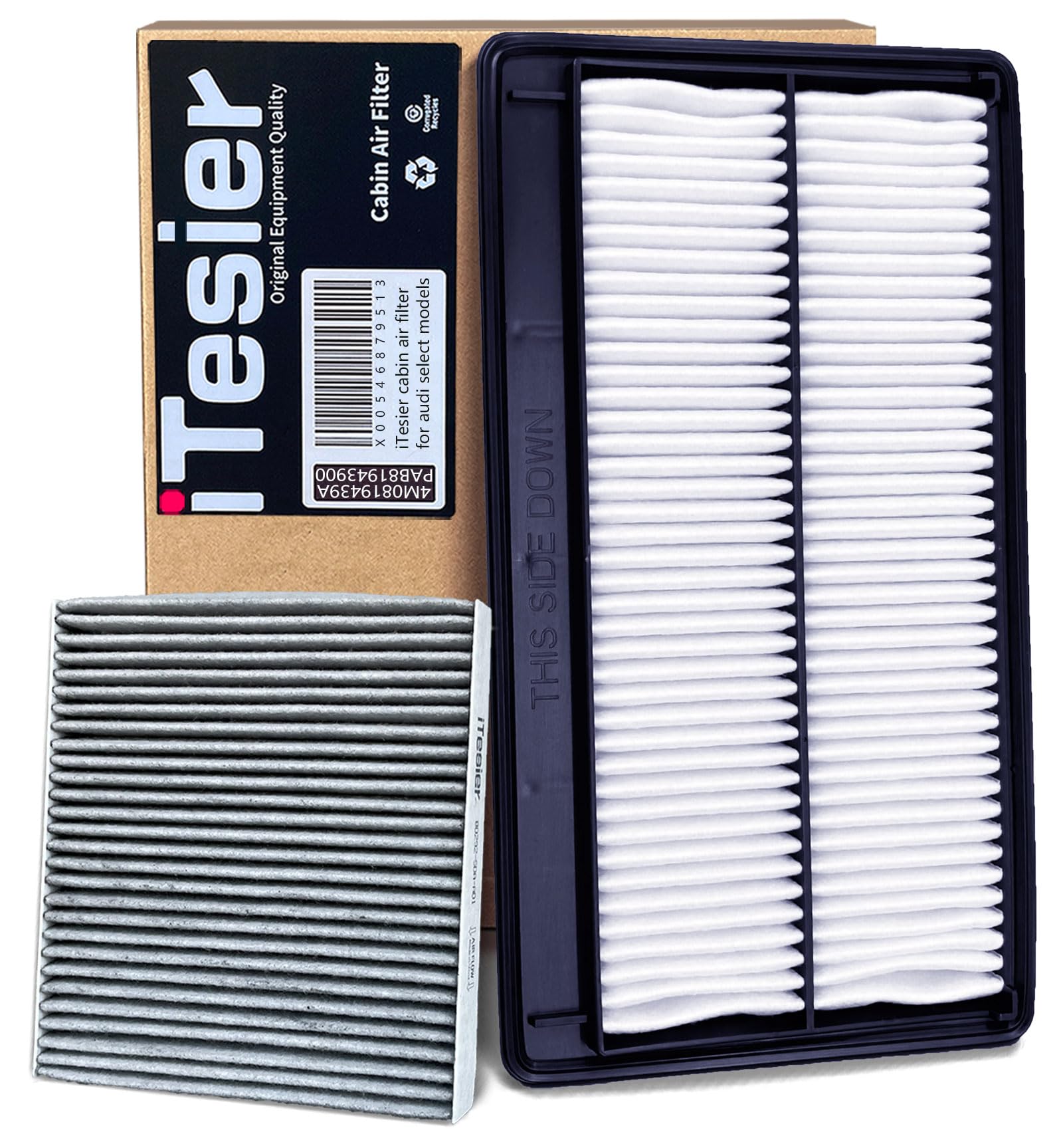 Amazon.com: ITESIER Engine Cabin Air Filter kit for Pilot 3.5L