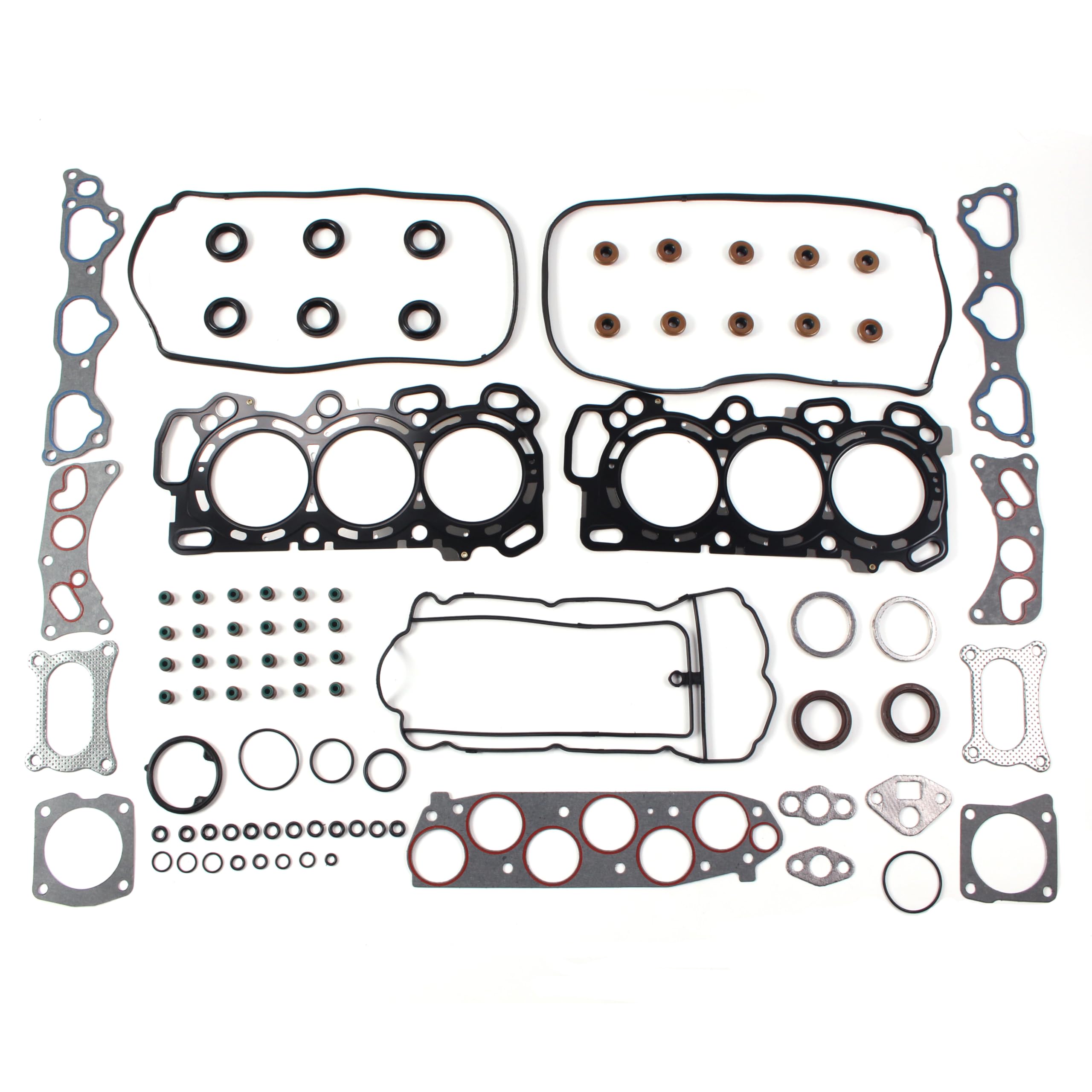 AUCERAMIC HS26509PT MLS Cylinder Head Gasket Set Compatible with 2008-2017 Honda Accord Odyssey Pilot Crosstour Ridgeline Acura RDX Tl Tsx 3.5L J35Z2 J35Z3