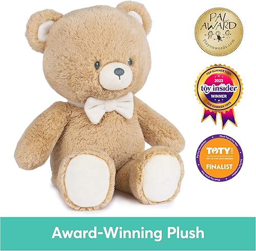 Vista 2 de GUND Oso de peluche sostenible para bebé, animal de peluche hecho de materiales reciclados, regalo para bebés y recién nacidos, marrón, 13 pulgadas