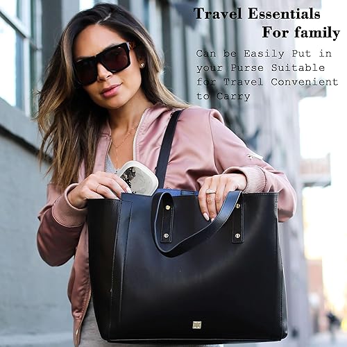 Miniatura 2 de Weaninyiu Pastillero de viaje con 8 compartimentos, portátil, pastillero diario para guardar vitaminas, suplementos, aceite de pescado, 1 paquete