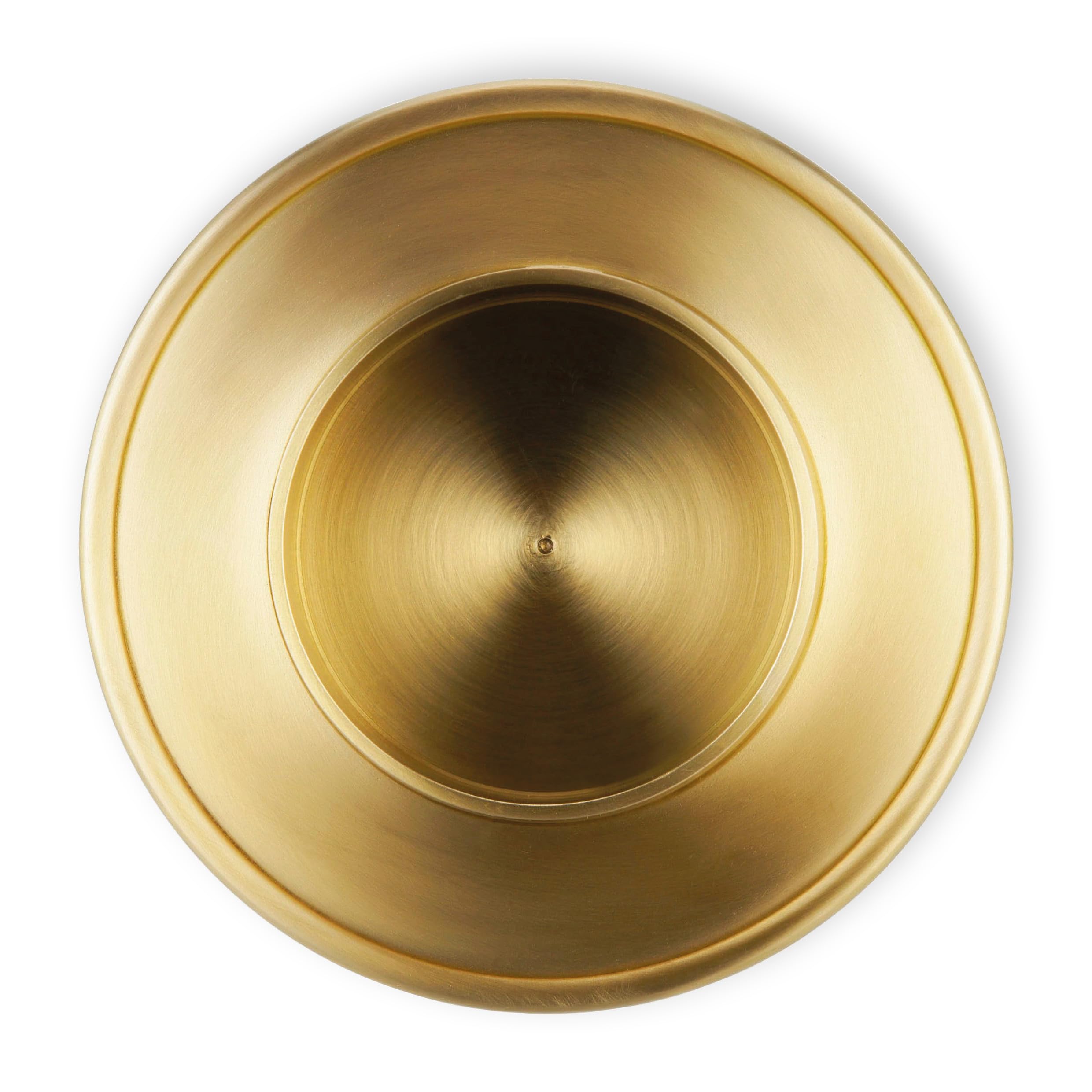 FRITZ COX Kaarsenstandaard goud van messing 'Memento' voor 4 cm kaarsen | elegant design | kaarsstandaard in goud voor uw tafeldecoratie | ideaal voor communiekaarsen en doopkaarsen