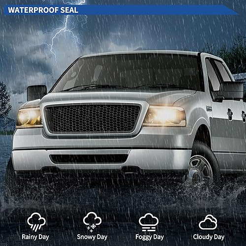 Miniatura 196 de oEdRo Faros delanteros compatibles con Ford F150 / 06-08 Lincoln Mark LT Pickup 2004, 2005, 2006, 2007, 2008, Ford F150 / 06-08 Lincoln Mark LT OE