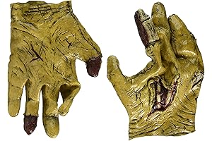 Rubie's Men's Deluxe Latex Friday the 13th Jason Costume Hands