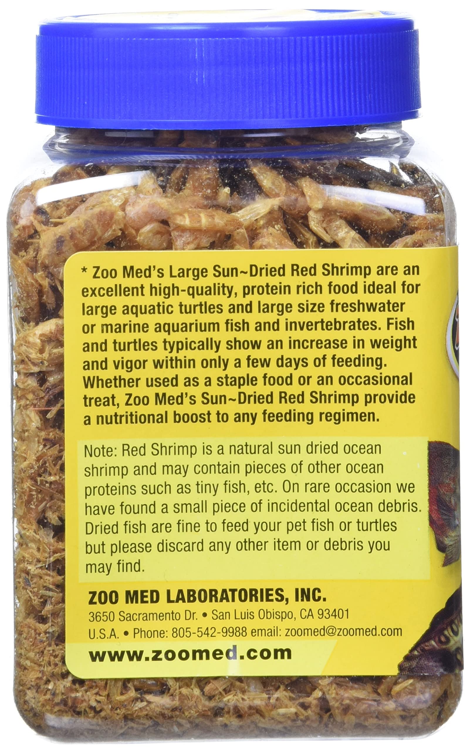 Zoo Med Sun Dried Jumbo Red Shrimp, 70.87gm - 3