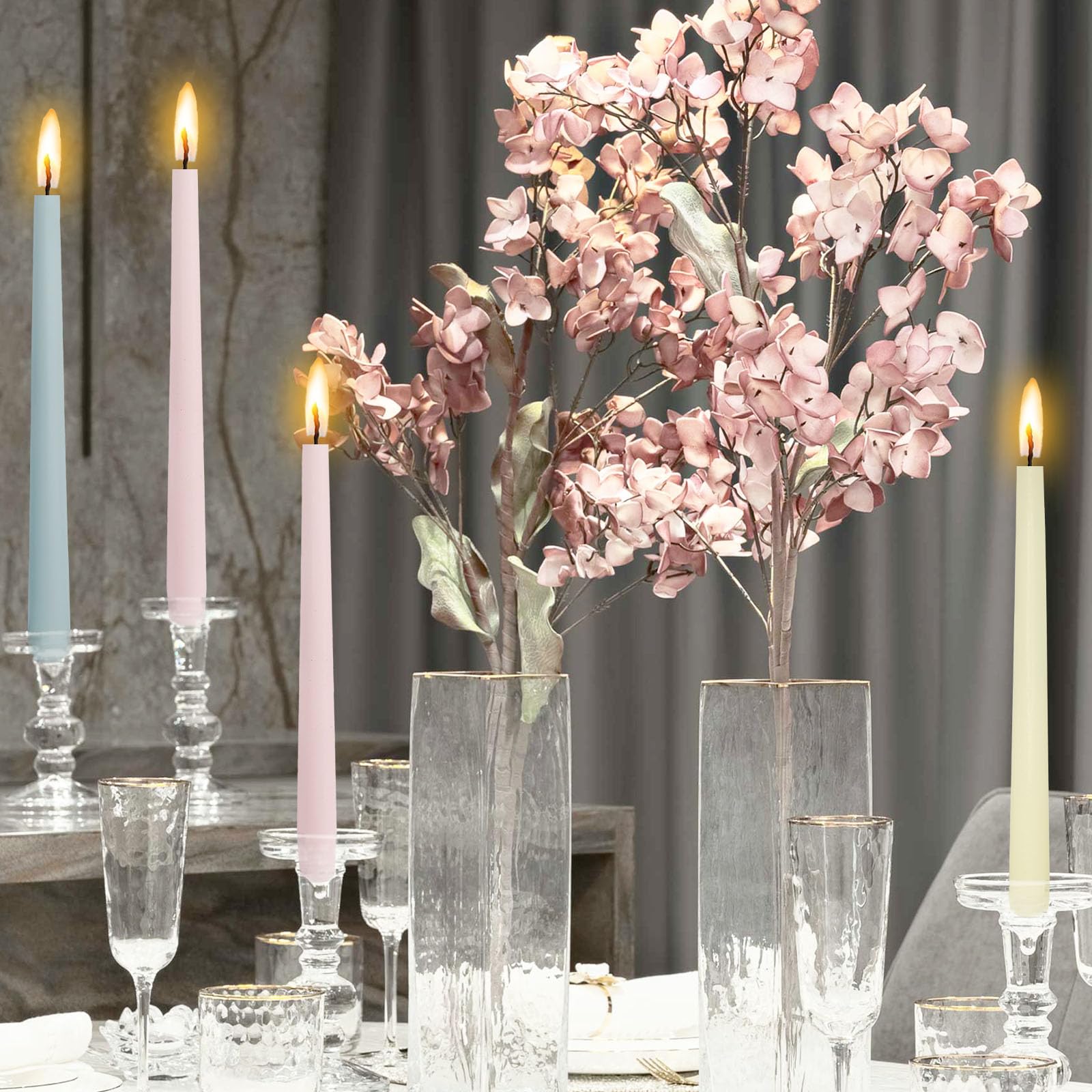 NJAO HOO Taper Candles Scented 10