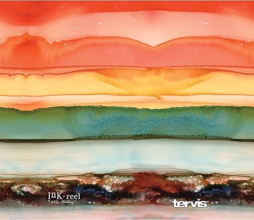 Miniatura 10 de Tervis Inkreel Evening Tides - Vaso aislado de triple pared para viaje mantiene las bebidas frías y calientes, 30 onzas, Legacy, acero inoxidable
