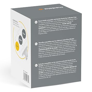 Medela Hands-Free Breast Shields 21mm, for Use with Hands-Free Collection Cups, 2 Count