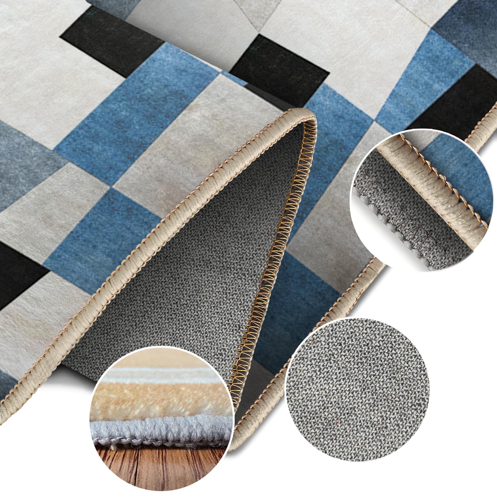 Tapis antidérapant Chaise de Bureau, 110 x 180 cm Tapis de Protection de Sol, Tapis de Sol Gamer, Tapis Protecteur de Sol pour fauteuils de Gaming pour la Maison et Le BureauTapis protège Sol