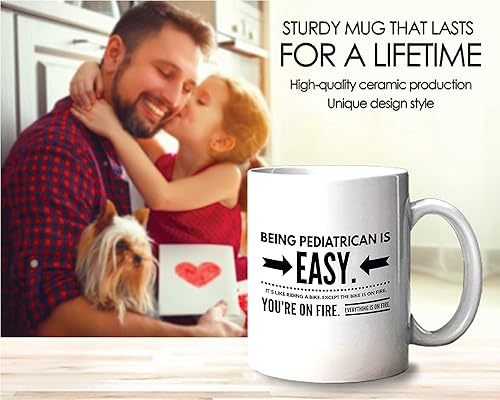 Miniatura 3 de Tazas de médico pediatra - Taza de café regalos de agradecimiento para mujeres, pediatras, médicos, médicos, decoración pediátrica de oficina, ser