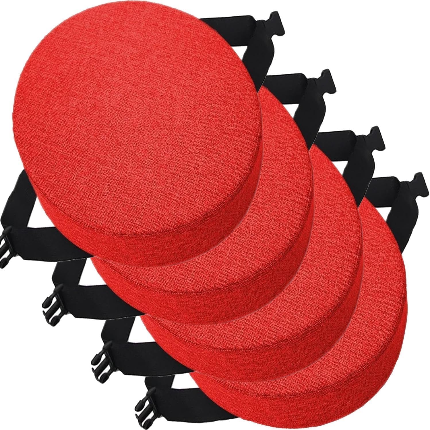 Coussin de chaise rond en mousse assise de cuisine 3 5 8 cm épaisseur