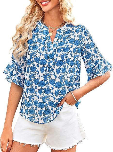 Dames Chiffon Blouse Bloemen Grace Karin Chiffon Evening Dress Is The Bestseller You Need | Us Weekly Bloemenprint Top
