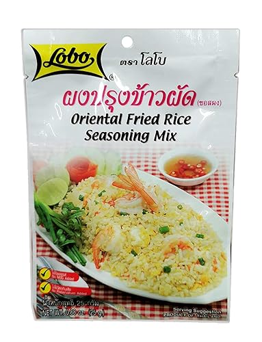 Lobo - Mezcla de arroz frito oriental 088 oz x 4 paquetes Barco por Benjawan Shop
