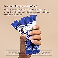 Vista 7 de Trace Minerals Power Pak Multivitamin and Multimineral Packets - Electrolyte Support - 1200 mg Vitamin C plus 70+ Trace Minerals - Cranberry Flavor
