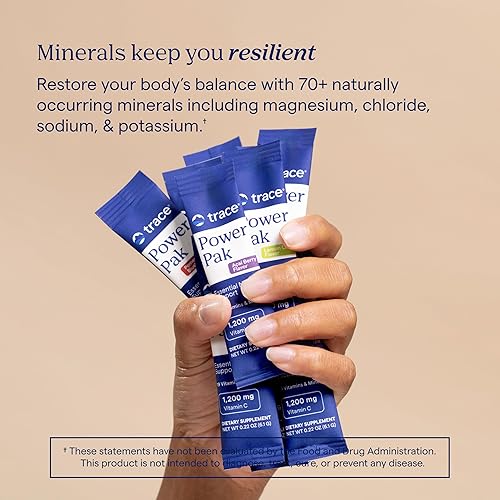 Miniatura 7 de Trace Minerals - Power Pak (lima limón) | Paquetes de polvo de electrolitos con vitamina C y zinc | Potente hidratación, inmune, resistencia y apoyo