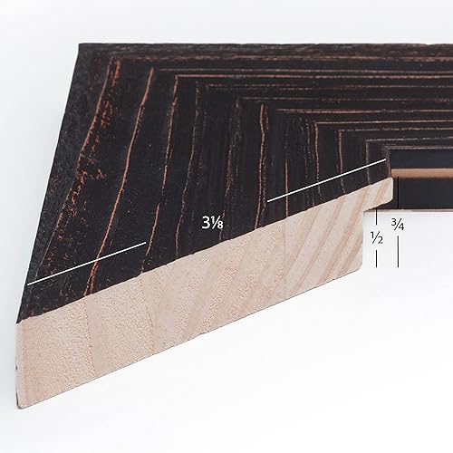 Miniatura 2 de Craig Frames Elite Sherwood XL - Portarretratos de 16 x 20 pulgadas con cristal, color marrón expreso