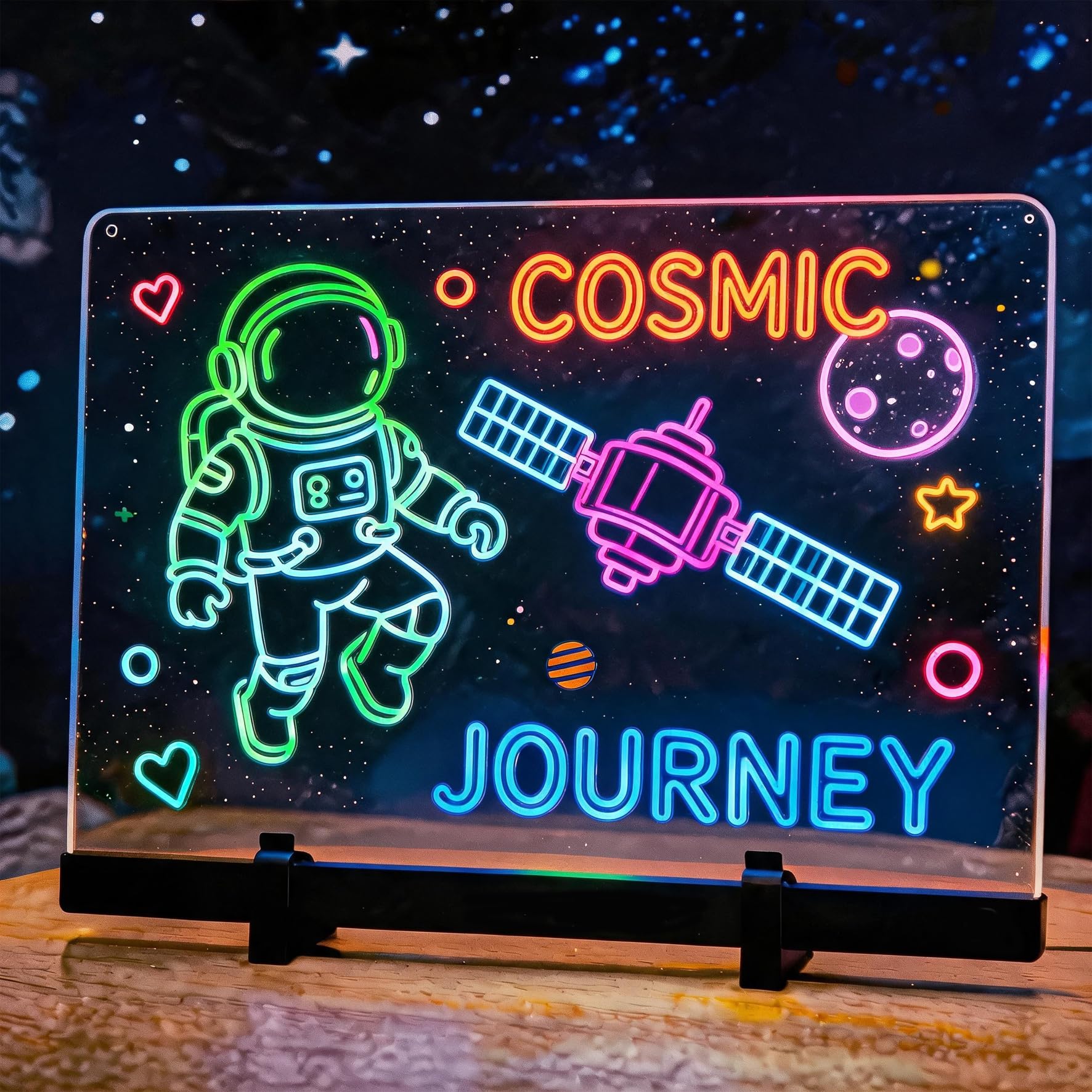 Led Drawing Board for Kids Rechargeable,17"Led Drawing Board for Girls Gift