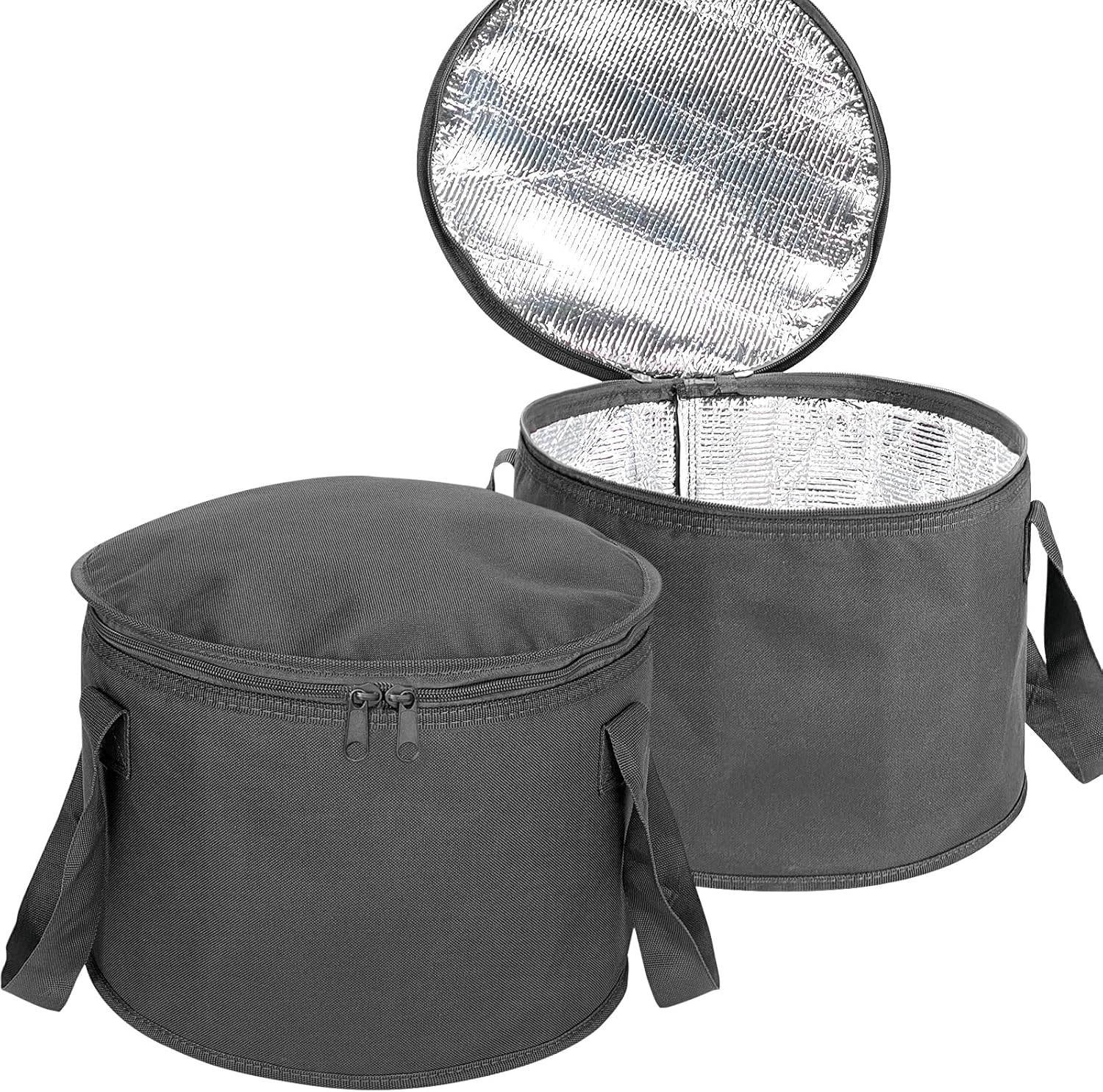 Oseeny 2 Pack Round Casserole Carrier Insulated Bags, Pie