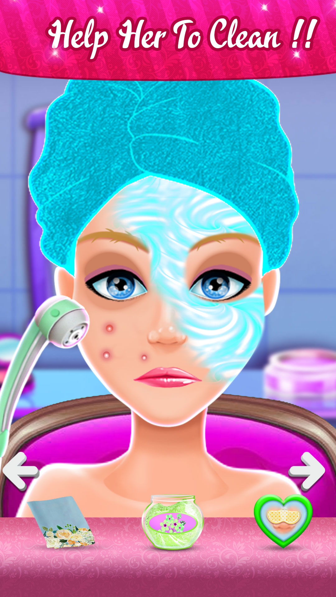 Makeover & Beauty Salon Games Snow Queen Dress Up and Makeup princess makeover salon for girly