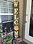 8 Inch Large Wooden Letter Welcome Wood Letters, Unfinished Wooden ...