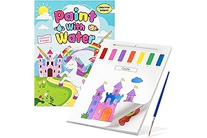 Paint With Water Book for Kids: Unicorns & Magic