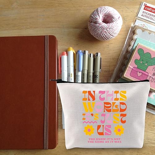 Miniatura 5 de BLUPARK Bolsa de maquillaje inspirada en el cantante, álbum de mercancía para cantante, bolsa de maquillaje para cantante, regalo para fanáticos de