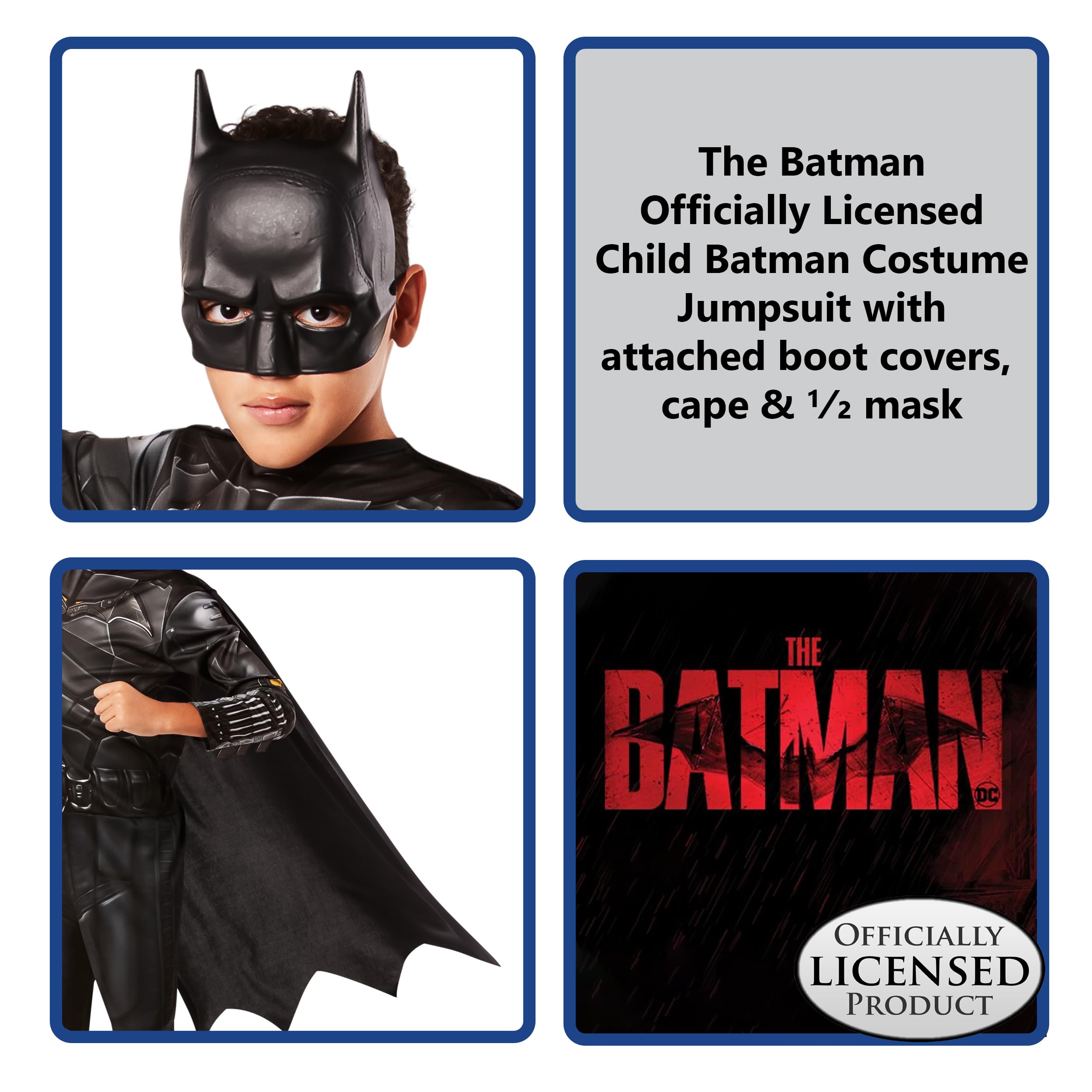 Rubie's Boy's DC Batman: The Batman Movie Costume