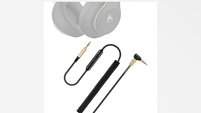 Amazon.com: weishan Studio3 Coiled Audio Cable for Beats