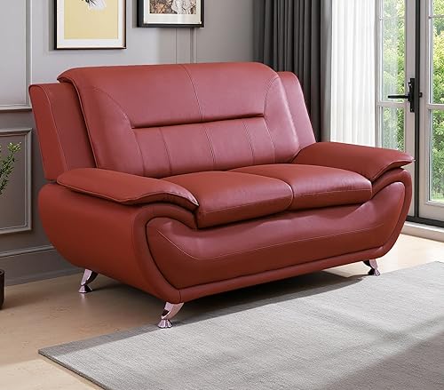 Miniatura 47 de Sofás de cuero para sala de estar, juego de sofás para sala de estar, sofá para dormitorio, apartamento, juegos de muebles para sala de estar (cuero