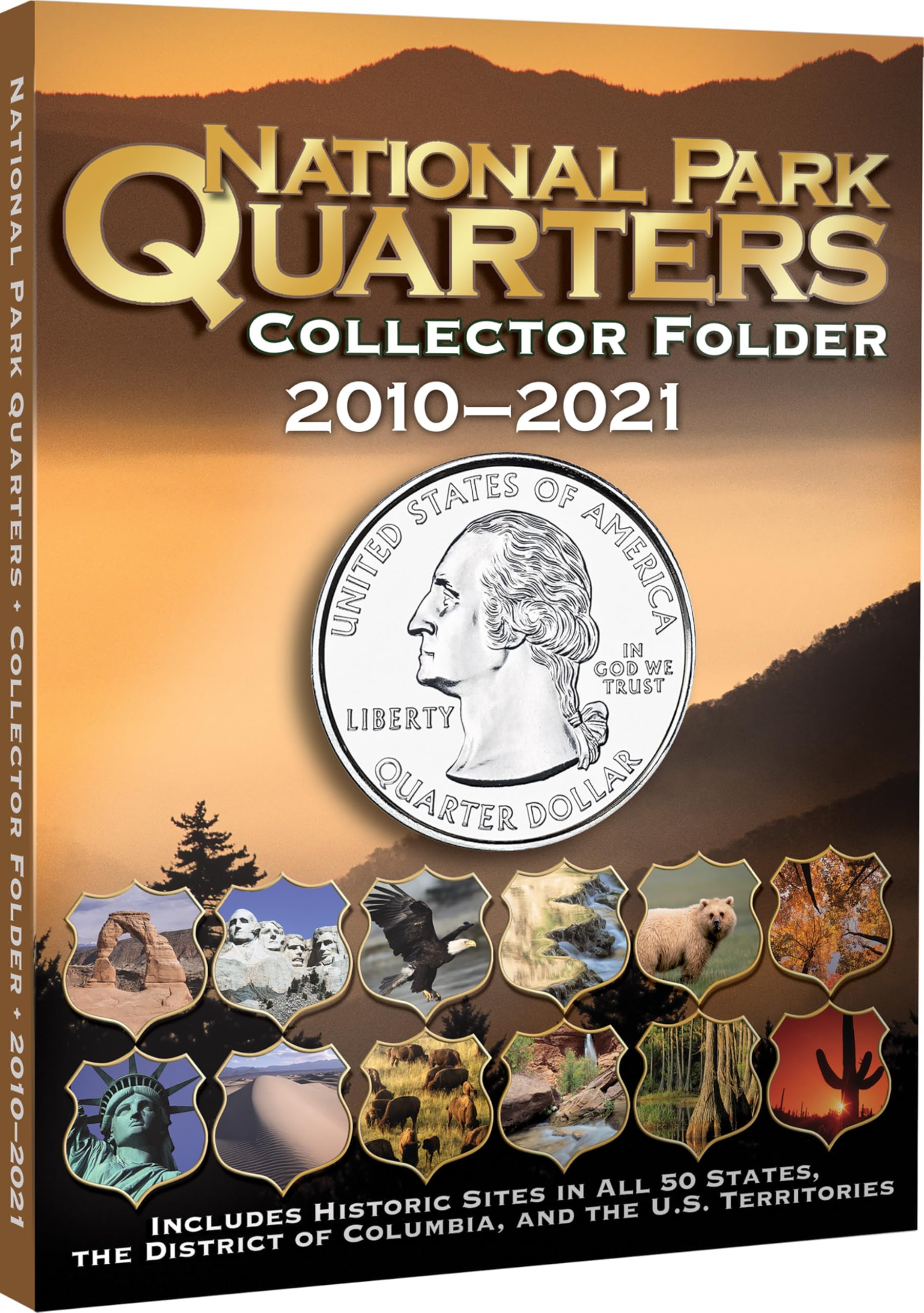 Official Whitman® Coin Folder - National Park Quarters: 2010-2021 (Single Mint)