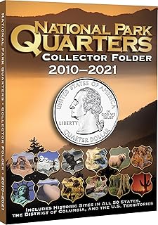 Official Whitman® Coin Folder - National Park Quarters: 2010-2021 (Single Mint)