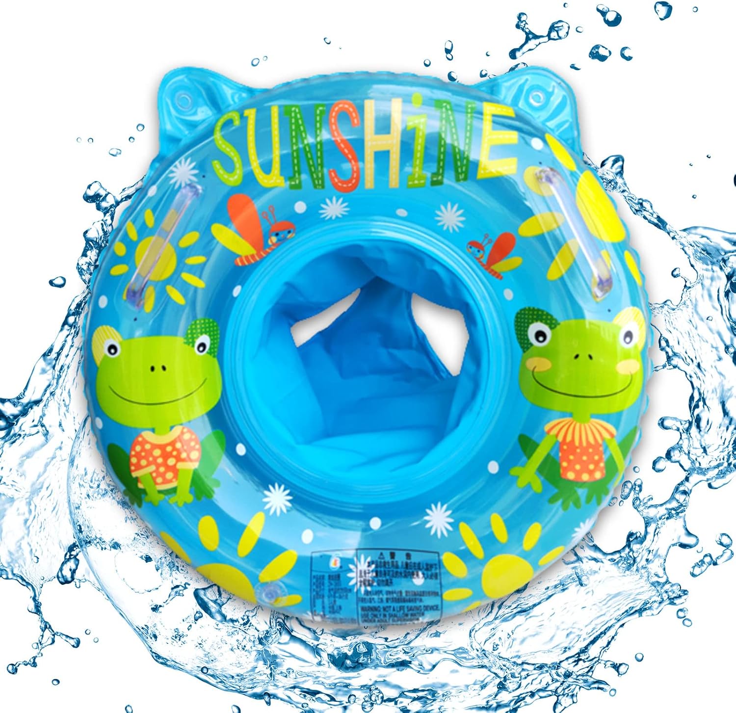 Baby Schwimmring 6-36 Monate - Aufblasbarer Schwimmsitz Mit Großen Beinlöchern