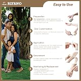 RIFANO Medical Hydrocolloid Tape Roll – Self-adhesive backing, no extra tape