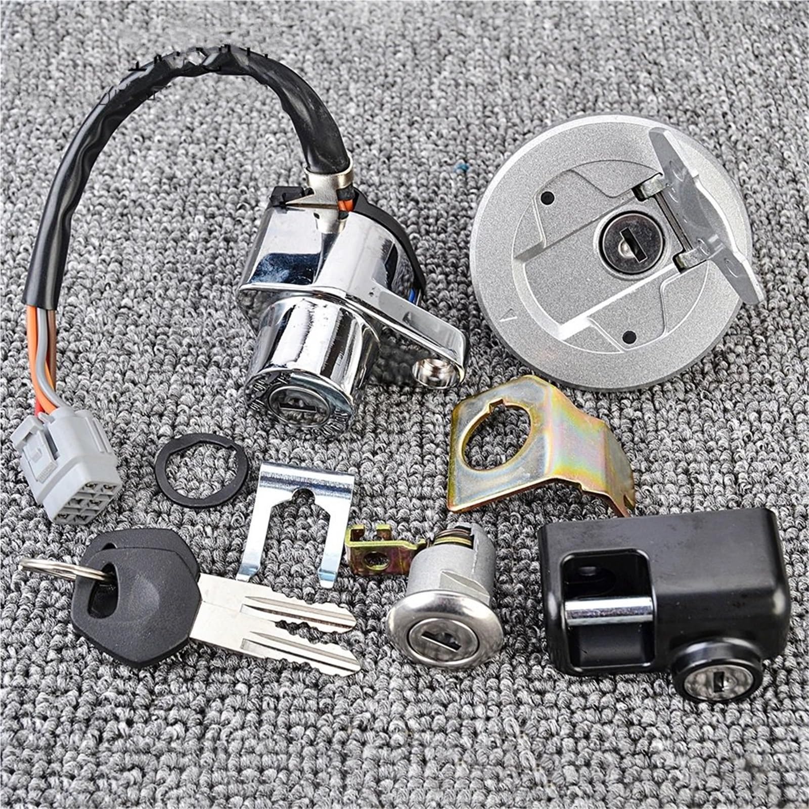 Interruptor de Control de Encendido Para VZR1800 VZR1800N VZR1800Z Intruder M1800R Boulevard M109R interruptor encendido tapa combustible llave bloqueo asiento