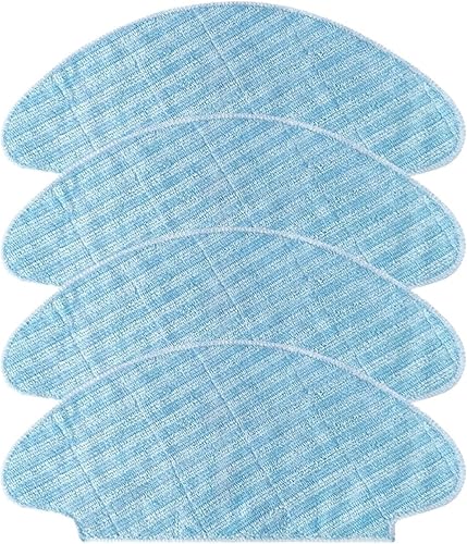 Beegie 410pcs Mop Cloth. Compatible for Rowenta Tefal Explorer X-plorer 20 40 50. Series Vacuum Cleaner Washable Mop Rag Mopping Pad Sweeper Kits