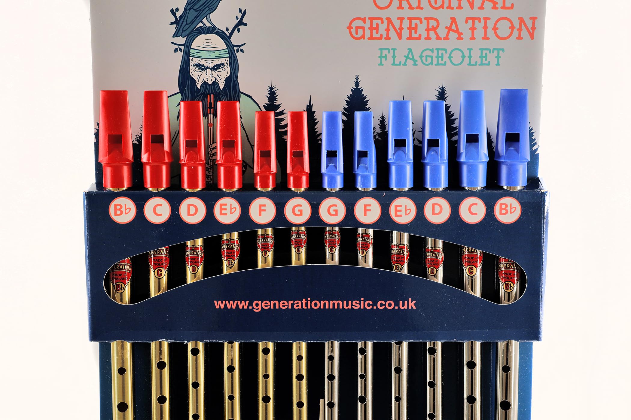 Generation Flageolets 12 Pezzi Tonalità Sib, Do, Re, Mib, Fa, Sol