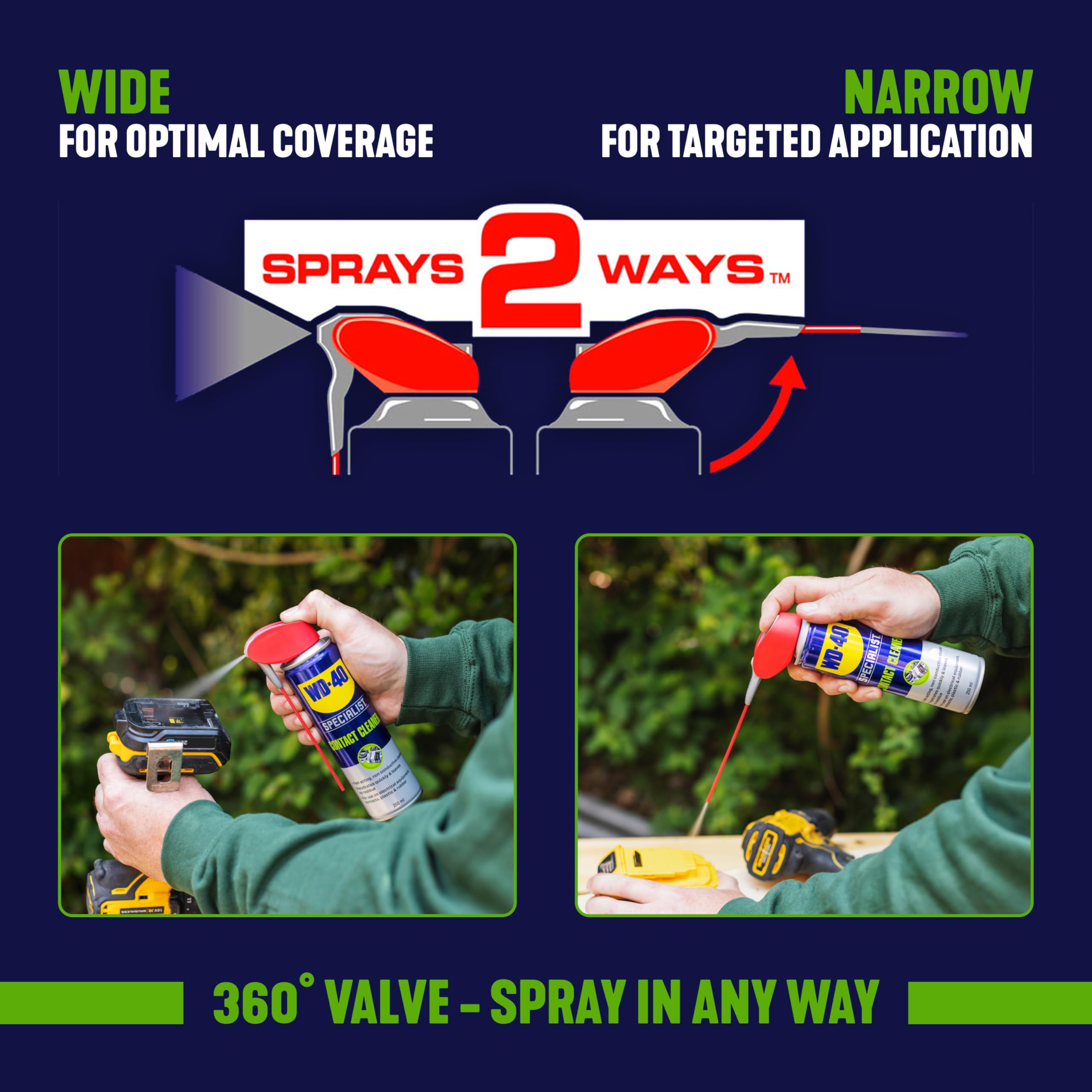 WD40 44716 szybkoschnący środek czyszczący kontaktowy 250 ml