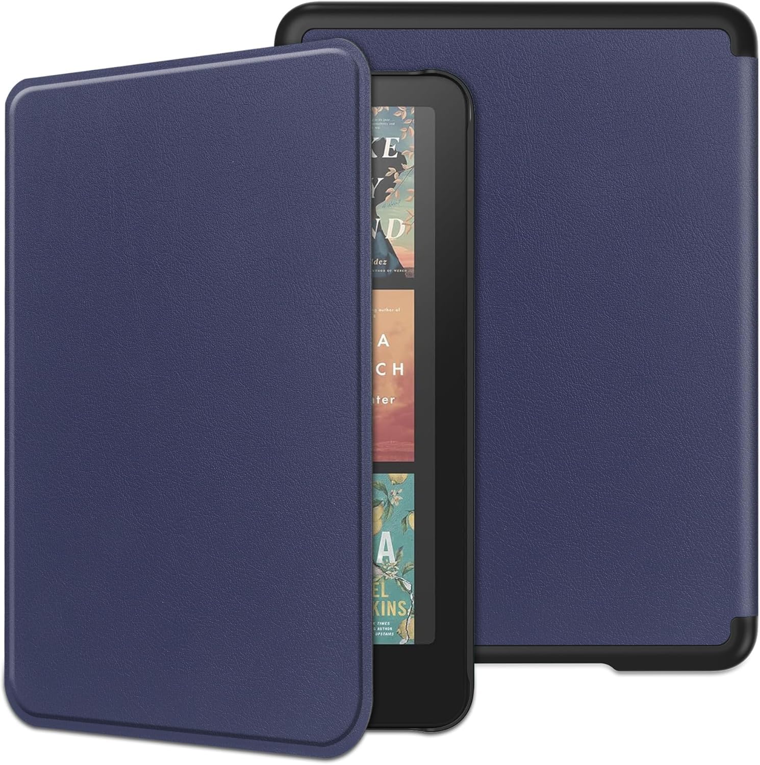 ProElite Cover Case for Kindle Paperwhite 12th Gen 7 inch Case, Slim Smart Flip case Cover for Amazon Kindle Paperwhite 12th Generation 7 inch 2024, Dark Blue