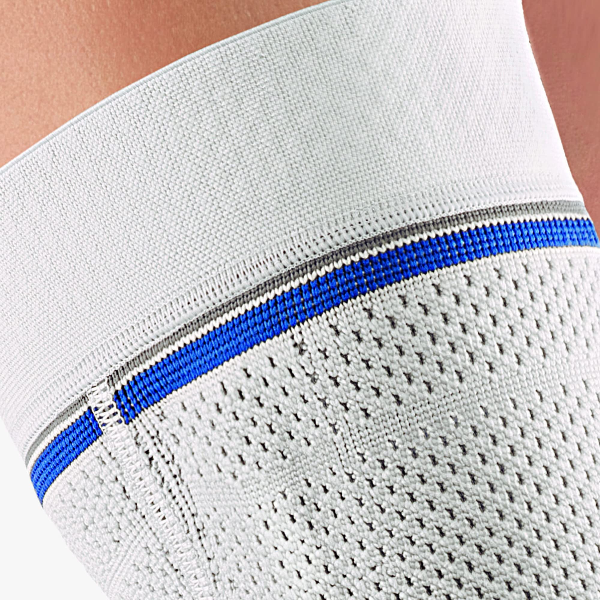 BORT StabiloGen® Eco Kniebandage mit Haftband kurz 3 Silber