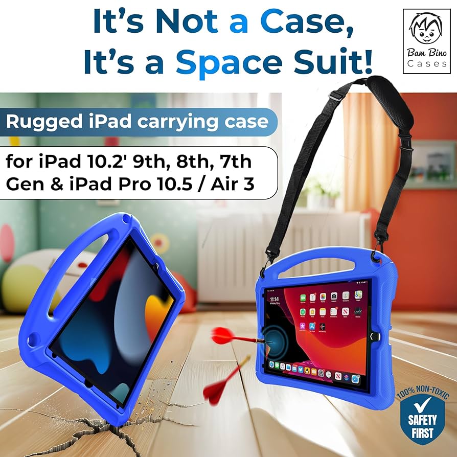 iPad - iPadバンビ様 Amazon.co.jp: Bam Bino Cases SPACE SUIT ショルダーストラップ