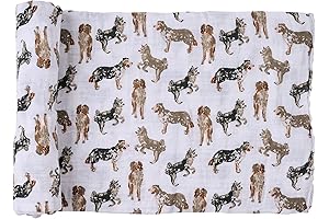 Mud Pie Baby Australian Shepherd Swaddle Blanket: A Comforting Embrace for Your Little Aussie