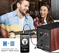 Vista 7 de Cable RCA de 3 pies, 0.138 in macho a 2RCA macho, cable adaptador de audio estéreo de nailon trenzado, cable AUX RCA Y para teléfonos inteligentes