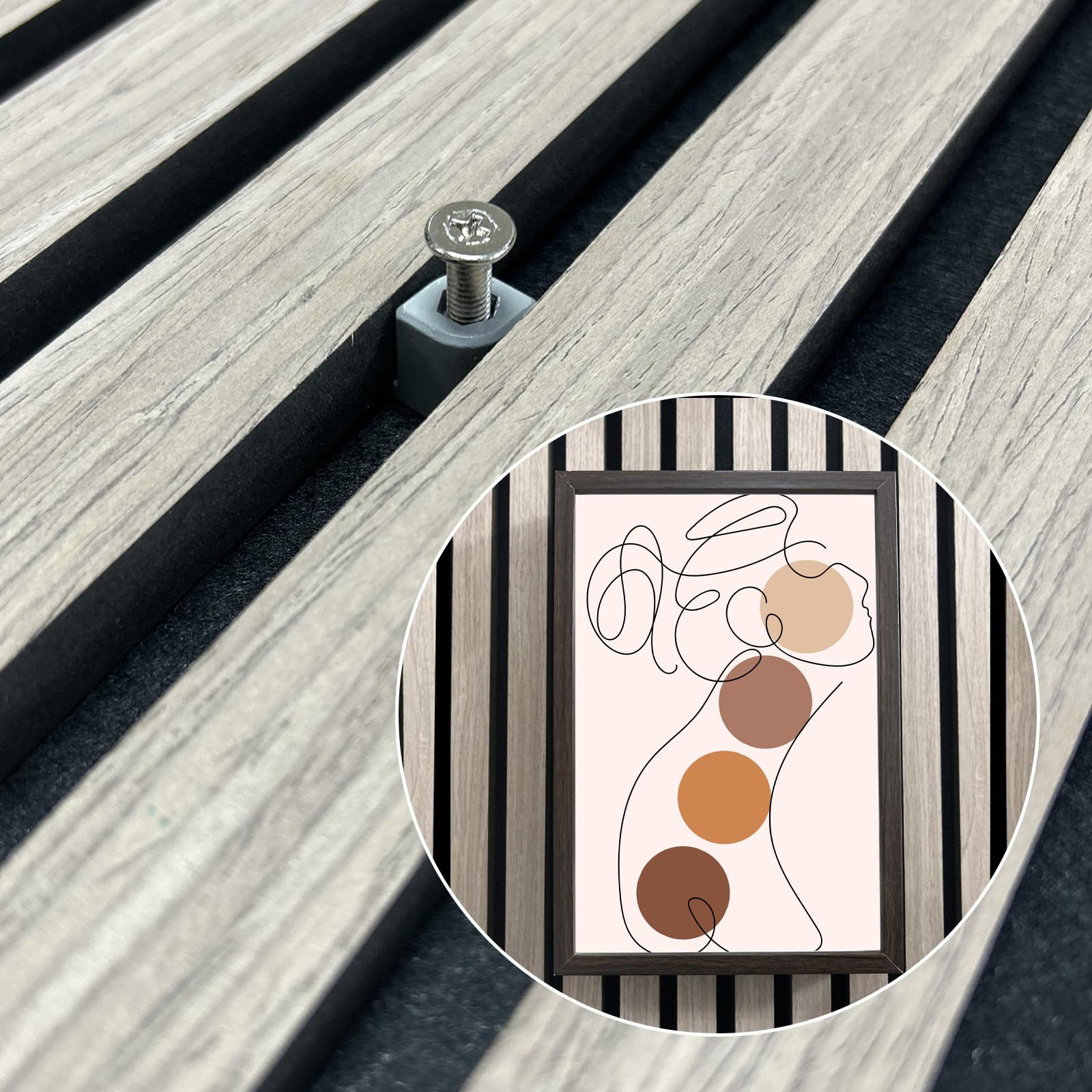 9-tlg. Haken Set Für Akustikpaneele - Kleiderhaken Ohne Bohren, Max. 10kg Tragkraft