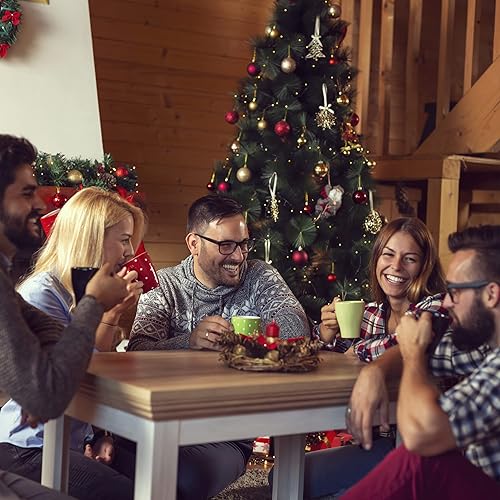 Miniatura 5 de Crazy Cups Paquete variado de cápsulas de café de Navidad descafeinado, muestra de café navideño de cápsulas de café con sabor surtido para máquinas