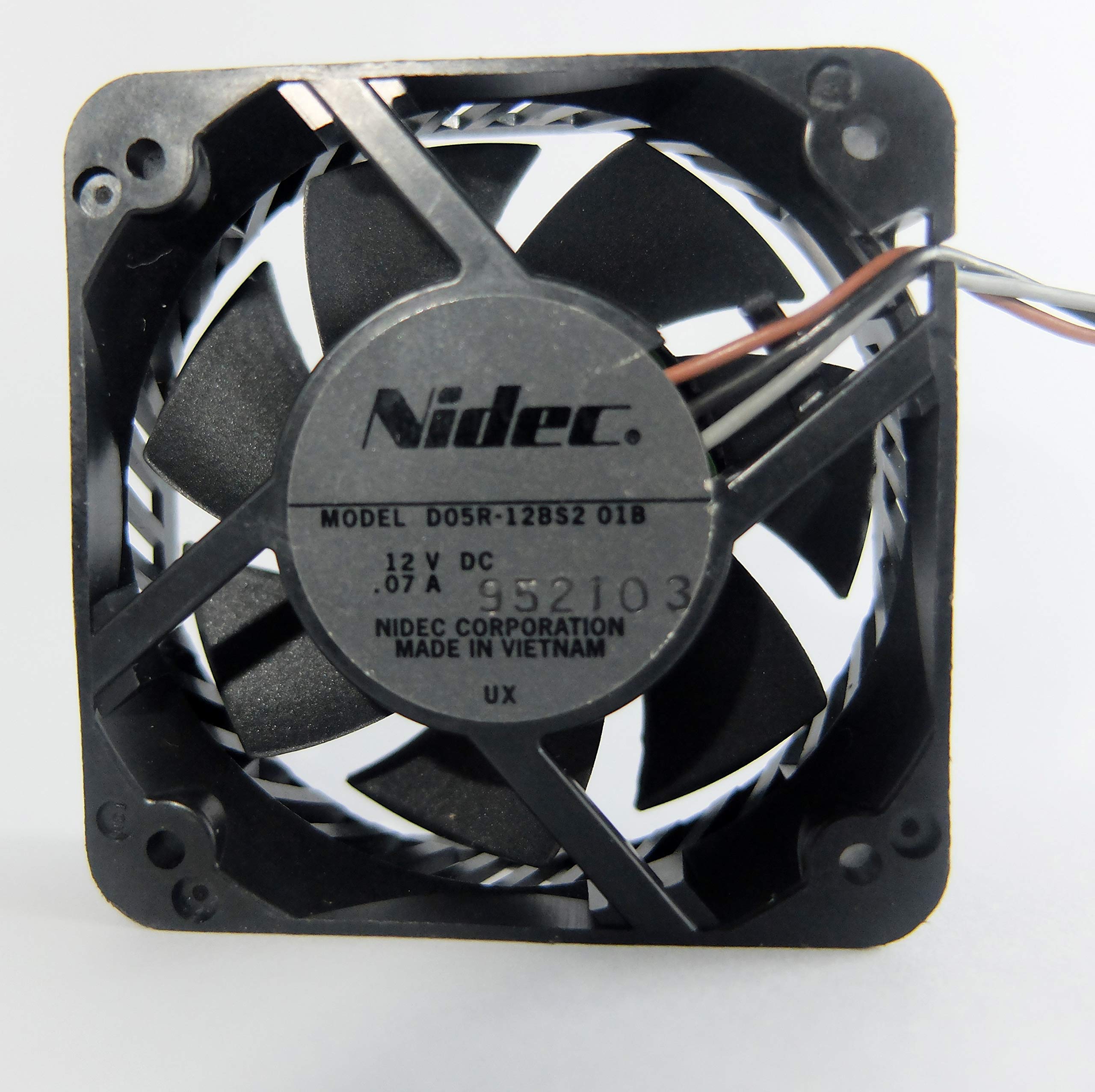 Amazon.co.jp: IPETSA NIDEC D05R-12BS2 12V 0.07A 50X50X15mm 3ワイヤ