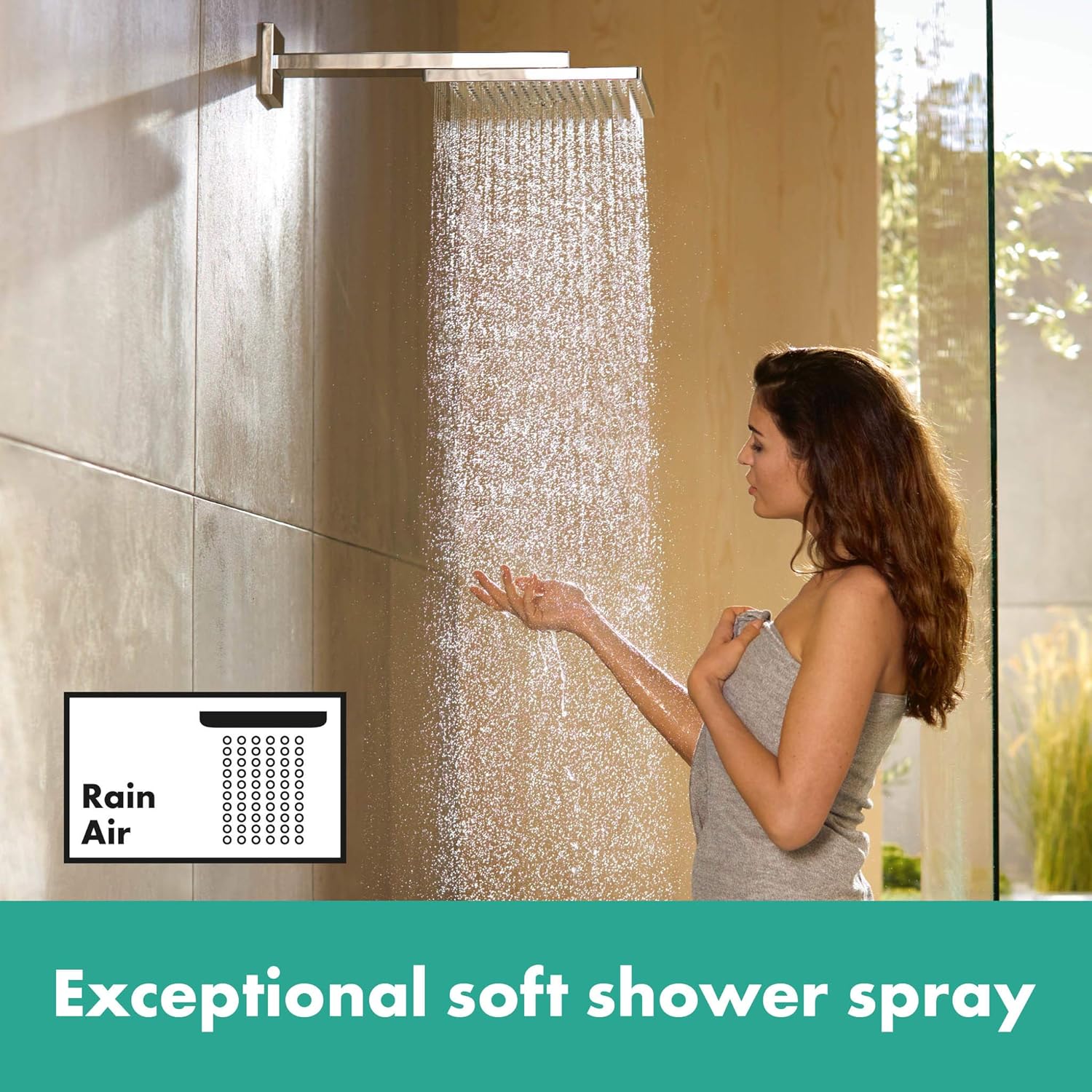 Hansgrohe RainAir head shower spray