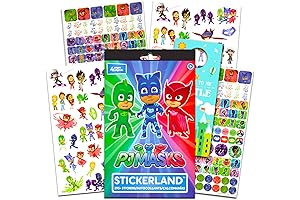 Disney PJ Masks Stickers: Unleash the Adventure with 295+ Dynamic Stickers