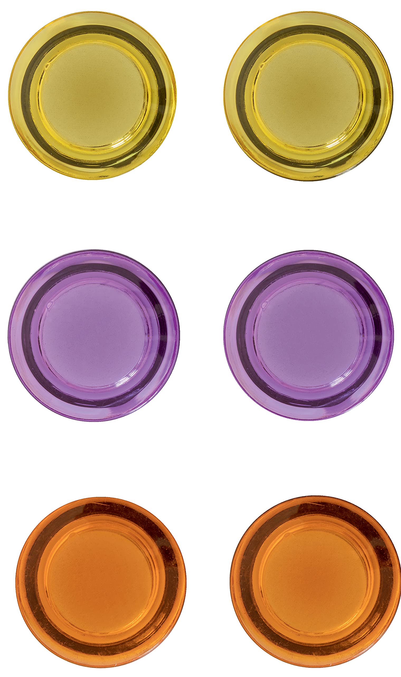 Nobo Magnetic Whiteboard Magnets 6 Pack 30mm Coloured Magnets from B&Q