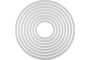 Sizzix Framelits 8/Pk Circle Die Set