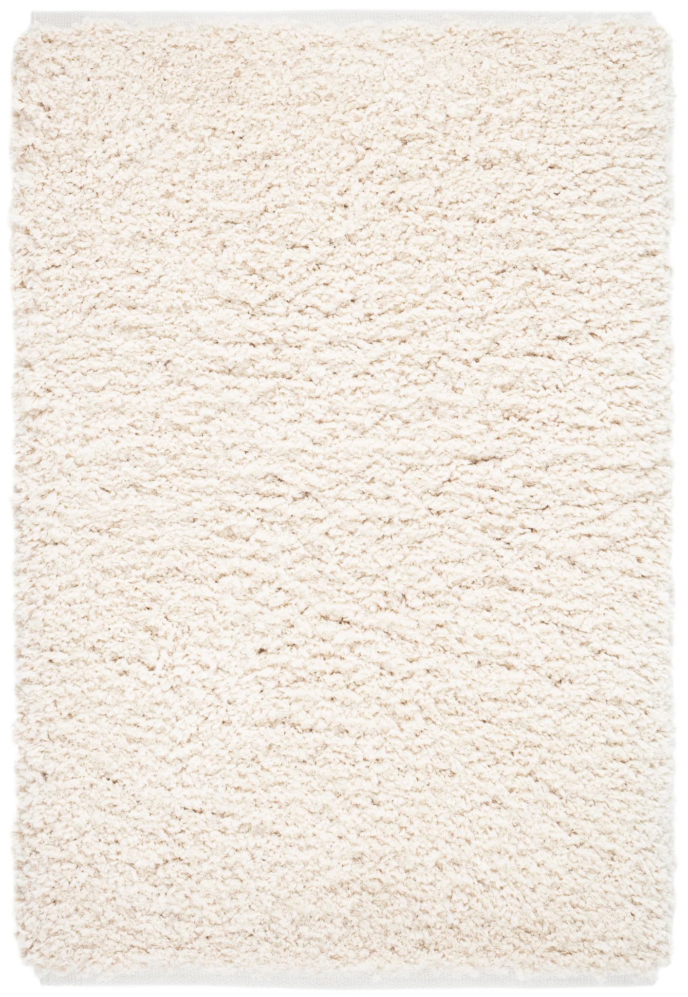 Dash and Albert Kodiak Ivory Handwoven Hand Microfiber Rug, 5 X 8 Feet, Ivory Solid Pattern - Premium Luxury Hotel Quality Soft Breathable