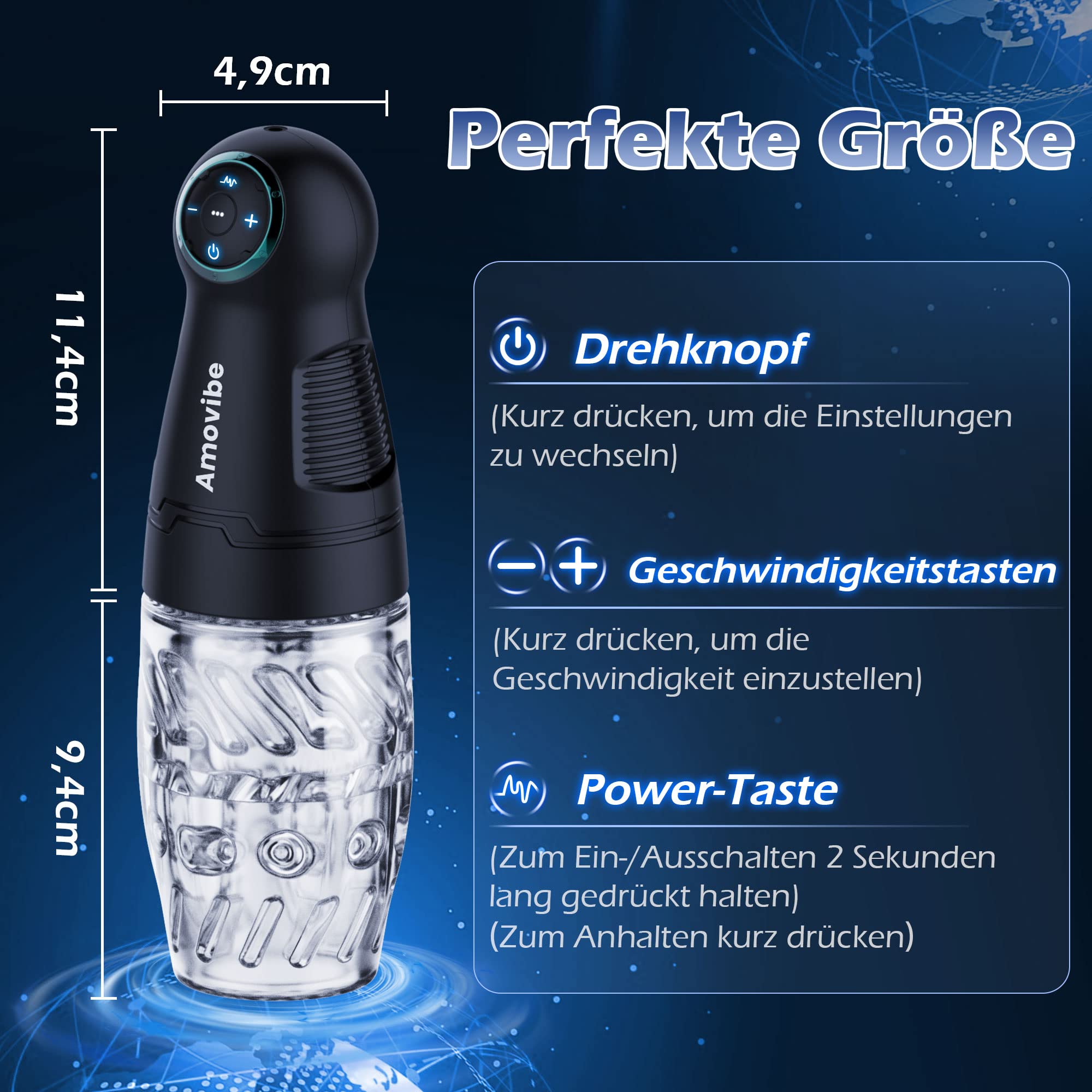 amovibe male masturbators cup Amazon.com: Automatic Male Masturbator, AMOVIBE Male Masturbators Cup with  10 Thrusting & Vibration Modes, Sex Toys for Men with Heating Function,  Automatic Stroker with Phone Holder, Adult Sex Toys & Games : main image 0